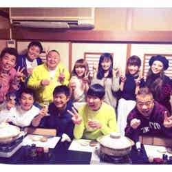 和田アキ子誕生日パーティーの様子（2015年）／あびる優オフィシャルブログ（Ameba）より