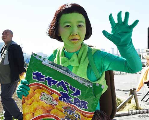 三戸なつめ、“かっぱ”姿のガチ仮装に「可愛い」の声飛び交う