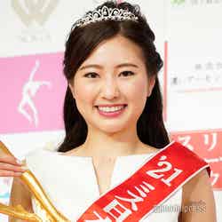 「第53回ミス日本コンテスト2021」でグランプリに輝いた松井朝海さん （C）モデルプレス
