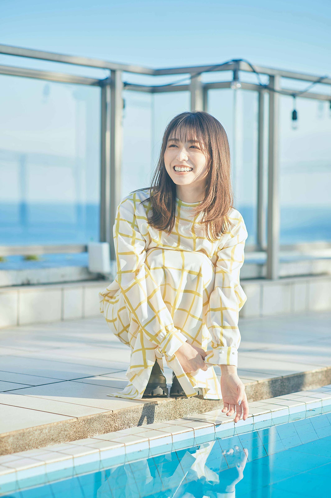 長濱ねる／photo by Jumpei Yamada