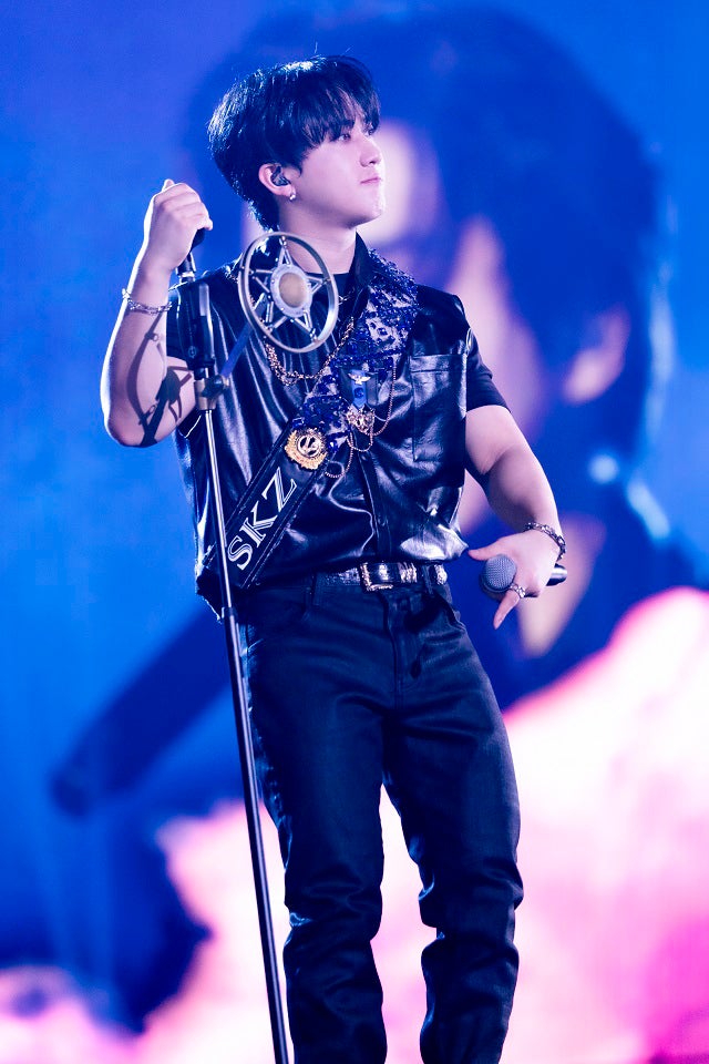 チャンビン「Stray Kids 5-STAR Dome Tour 2023」より／写真提供：田中聖太郎写真事務所