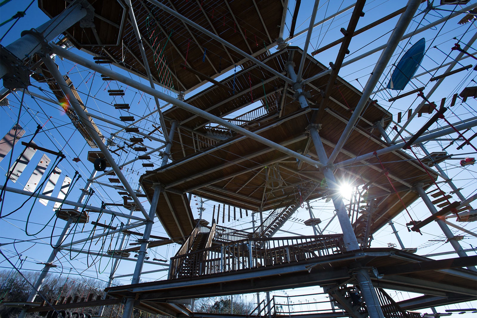 鳥肌コロシアム「マッスルモンスター」初お披露目　崖の上で92種のアクティビティ体験