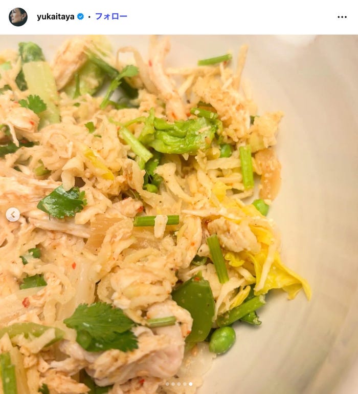 板谷由夏Instagramより