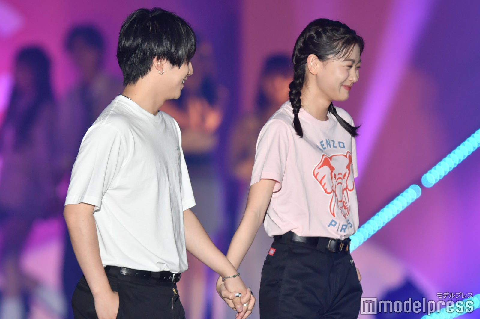 岡田蓮、みとゆな（C）モデルプレス