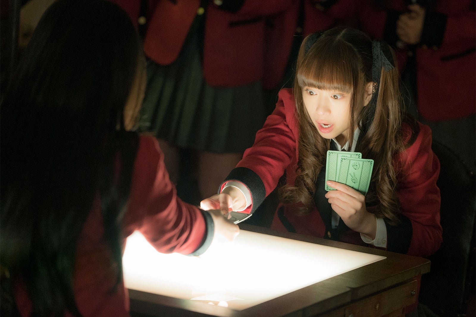 森川葵／ドラマ『賭ケグルイ』第2話より（C）河本ほむら・尚村透／SQUARE ENIX・ドラマ「賭ケグルイ」製作委員会・MBS