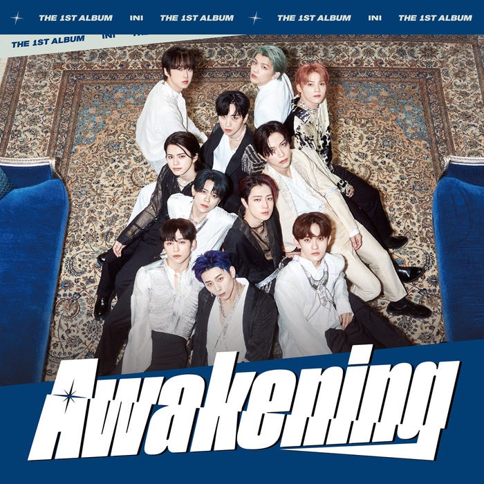 INI 1stアルバム「Awakening」通常盤(C)LAPONE ENTERTAINMENT