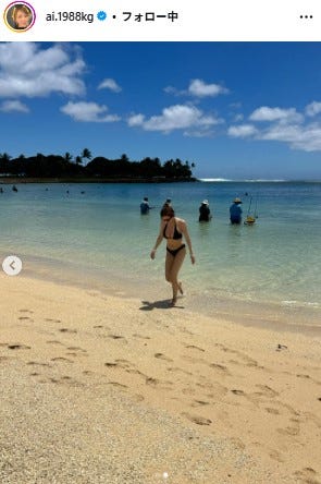 加護亜依Instagramより