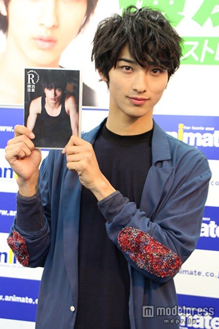 横浜流星(黒髪、前髪あり)/ファーストDVD「R」ファンイベントより:2014年11月撮影 (C)モデルプレス