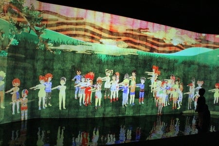 チームラボギャラリー昭和の町／画像提供：大分県豊後高田市