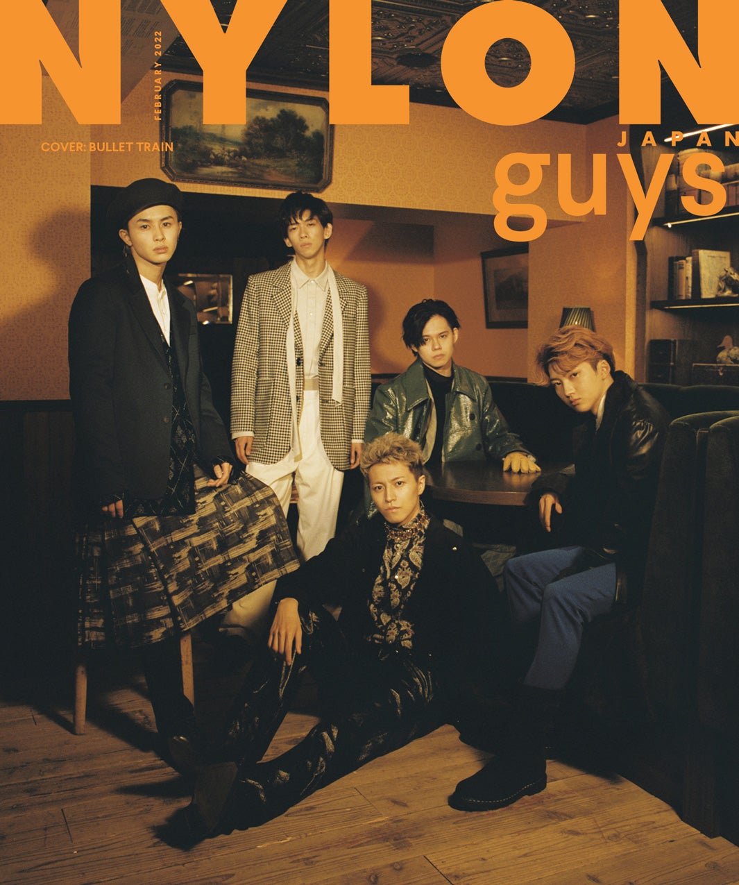 「NYLON guys」（カエルム、12月25日発売）表紙：超特急（C）NYLON JAPAN