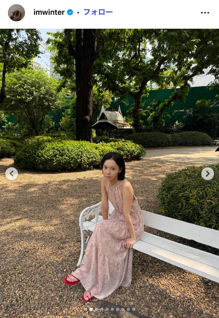 ウィンターInstagramより