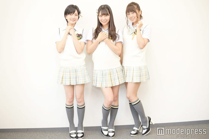 須藤凜々花、白間美瑠、沖田彩華(C)モデルプレス