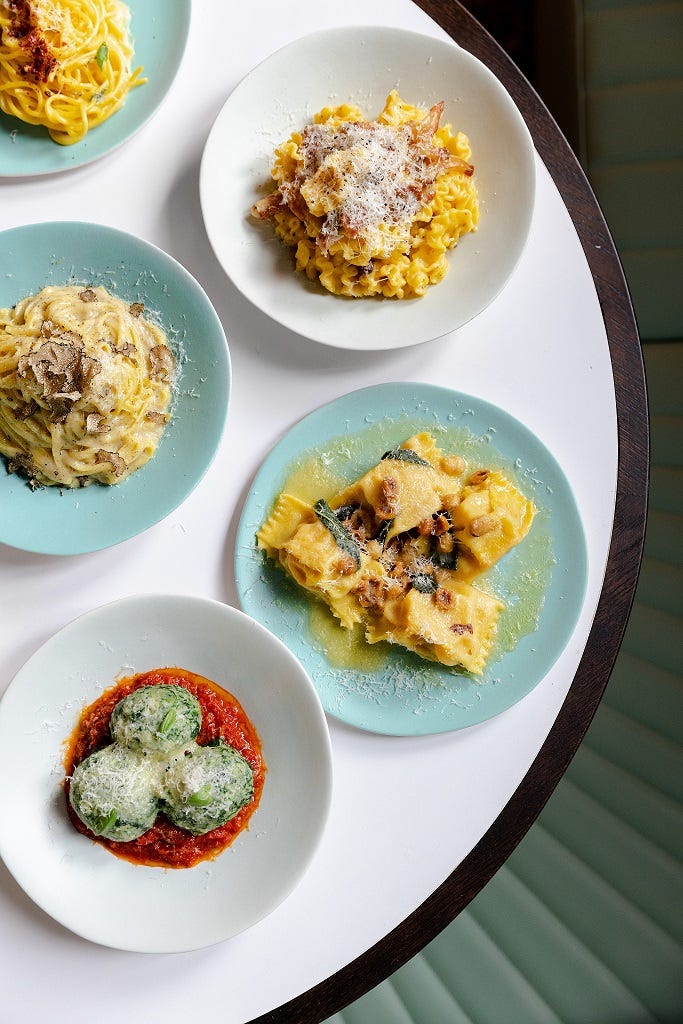 ロンドン発イタリアン「リナストアズ」京都にオープン、手作りパスタや季節のドルチ提供