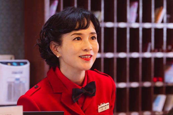 坂井真紀「ホットスポット」第1話(C)日本テレビ