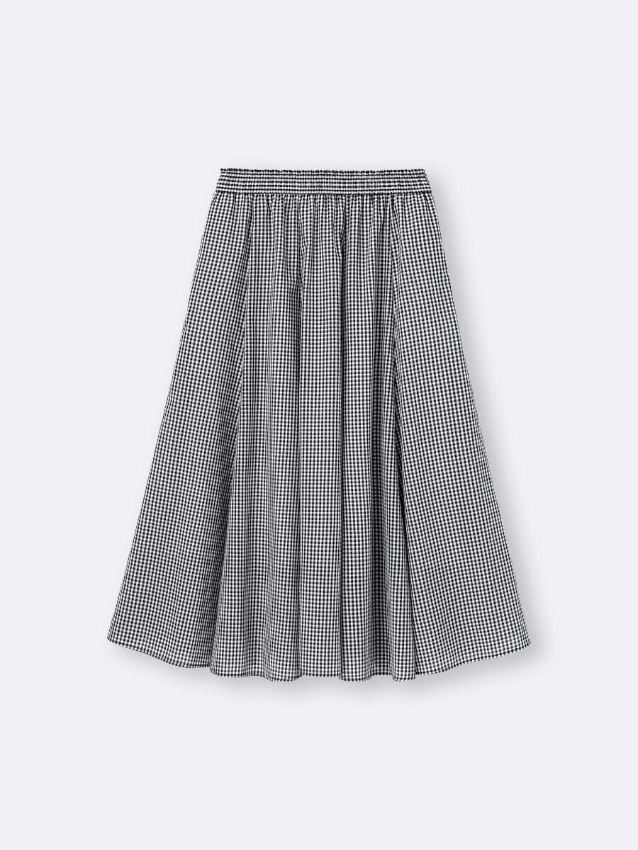 サーキュラーミディスカート 2026gu女性おすすめサーキュラーミディスカート