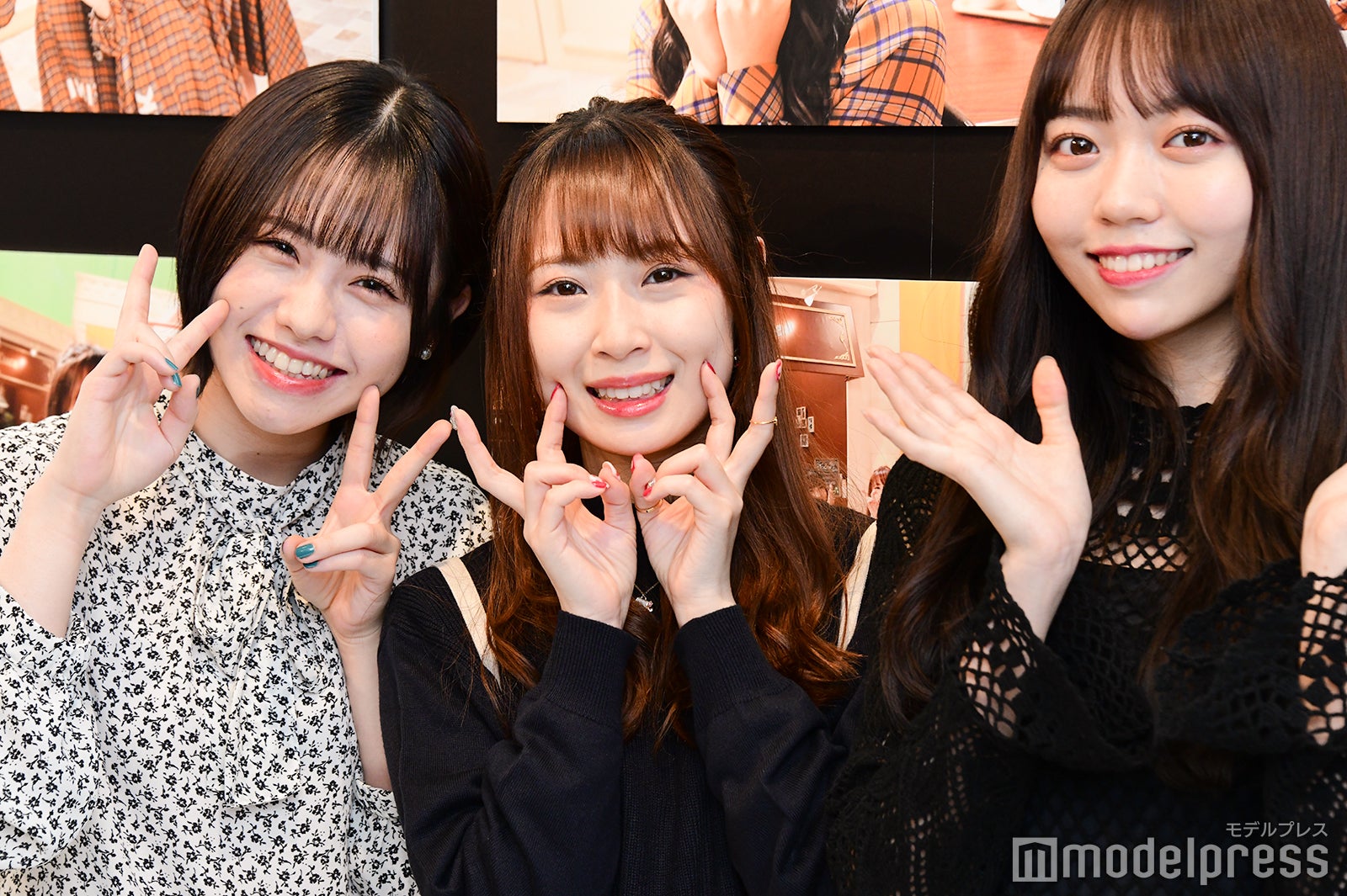 佐藤佳穂、高柳明音、野島樺乃 （C）モデルプレス