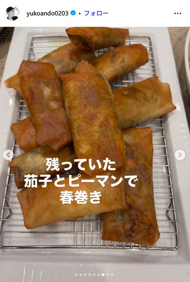安藤優子Instagramより