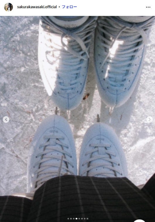 川崎桜Instagramより