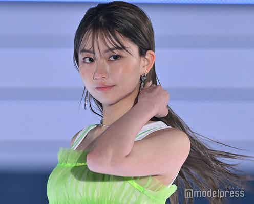 水戸由菜(みとゆな)、美ウエスト際立つへそ出しコーデ公開「オーラ全開」「大人っぽい」と反響