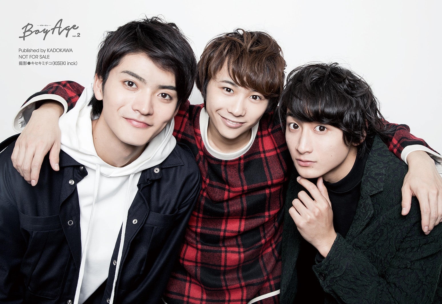 ワンダー・グーの特典のちょっとまて野球部！（左から：山本涼介・須賀健太・小関裕太）ポストカード（画像提供：KADOKAWA）