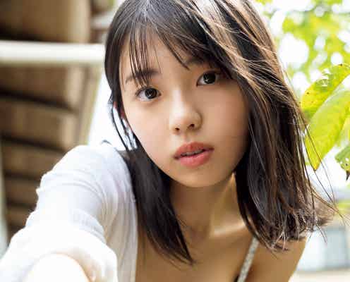 現役JK・菊地姫奈、美谷間で魅了 存在感放つ圧巻スタイル