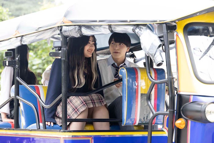 みるき、ちひろ「今日、好きになりました。-卒業編2022-」第1話(C)AbemaTV, Inc.