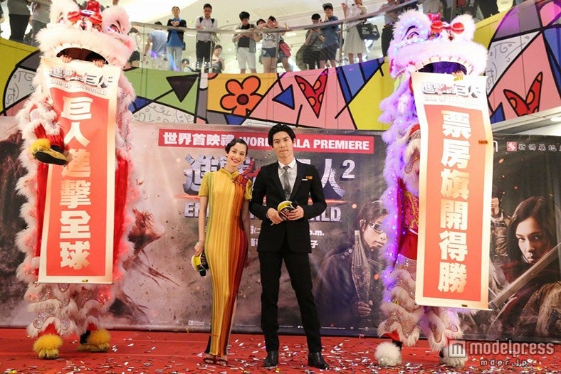 水原希子、三浦春馬／ワールドプレミアの様子