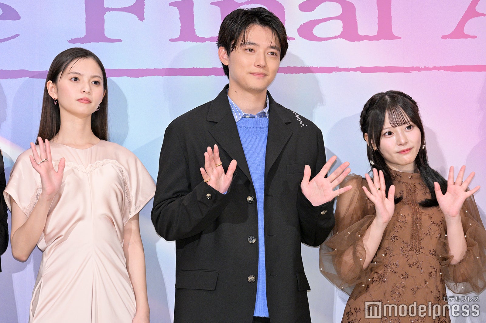 齋藤飛鳥、櫻井海音、齊藤なぎさ（C）モデルプレス