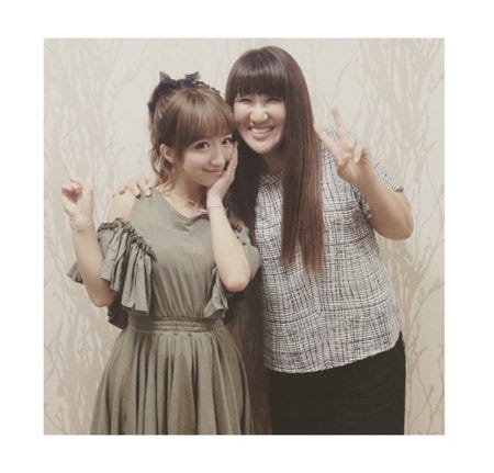 北斗晶との2ショット/辻希美オフィシャルブログ(Ameba)より