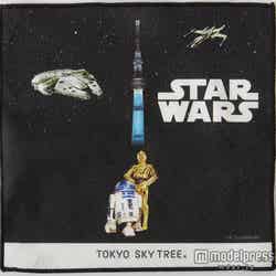 SW／TS ミニハンカチDark side／Light side各￥540／（C）2015 Lucasfilm Ltd. & TM. All Rights Reserved.（C）TOKYO-SKYTREE