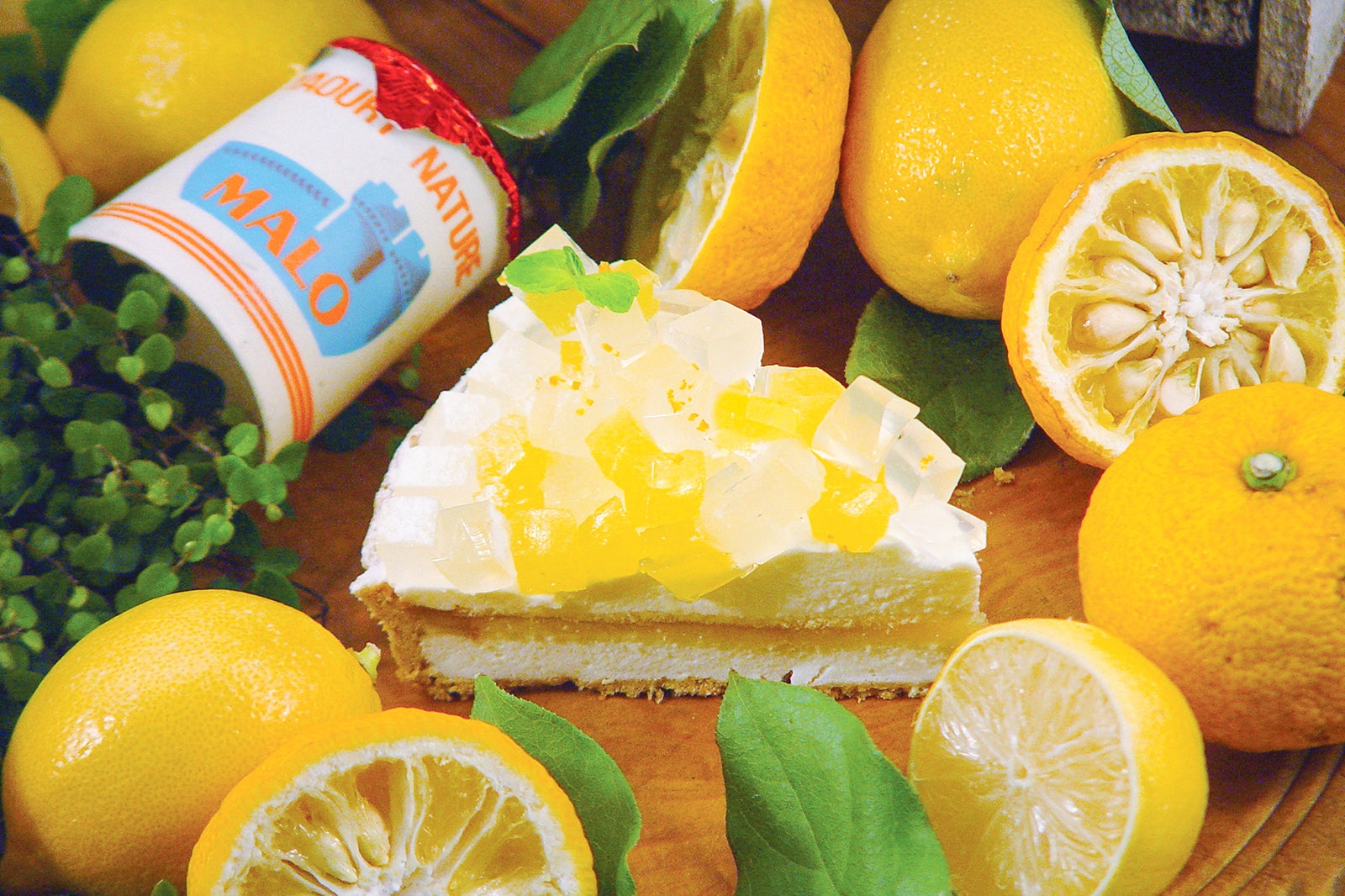 ゆずとヨーグルトのタルト