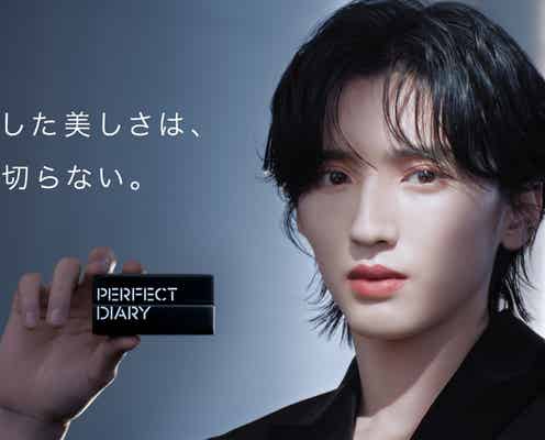 なにわ男子・道枝駿佑、80万個のライトに負けない輝き放つ 中国コスメのアンバサダー就任「こんなにクールな撮影は初めて」