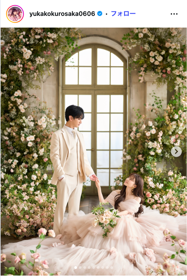 黒坂優香子Instagramより