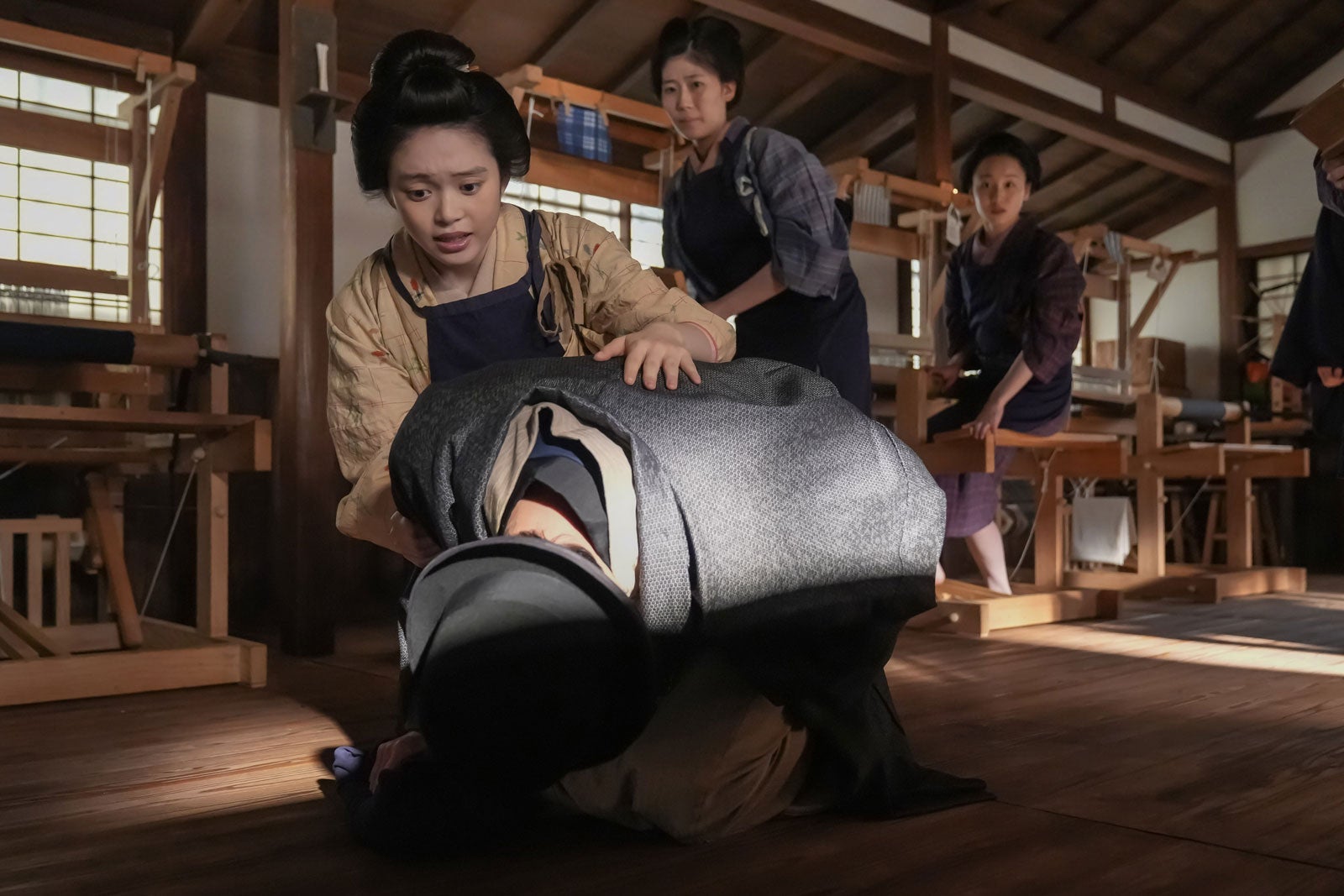 高石あかり、堤真一ら「ばけばけ」第12話（C）NHK