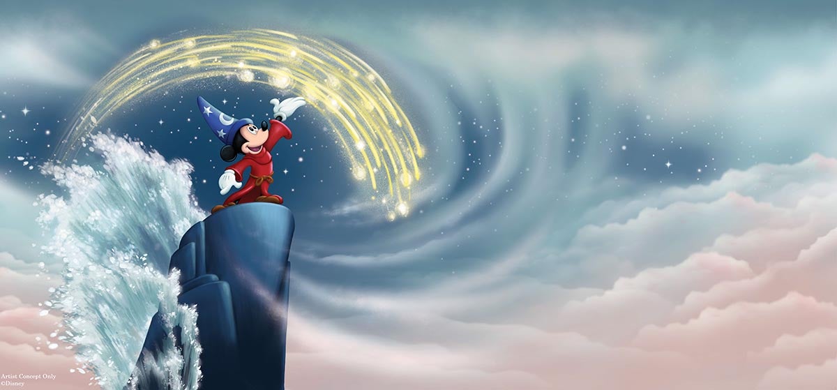 ミューラルアート（壁画）イメージ（C）Disney