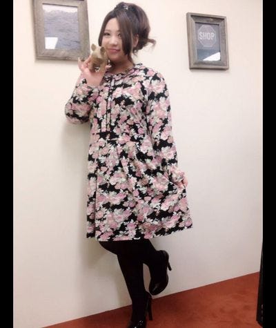 日々ぽちゃカワコーデを披露している後藤聖菜/公式Twitterより