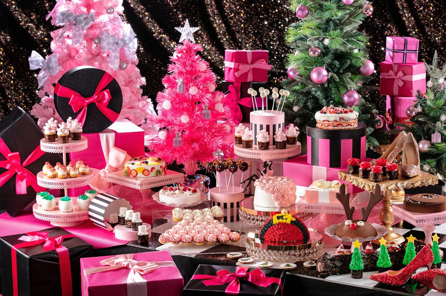 可愛すぎる『クリスマスコフレ』風ブッフェ、ヒルトン東京お台場で開催決定