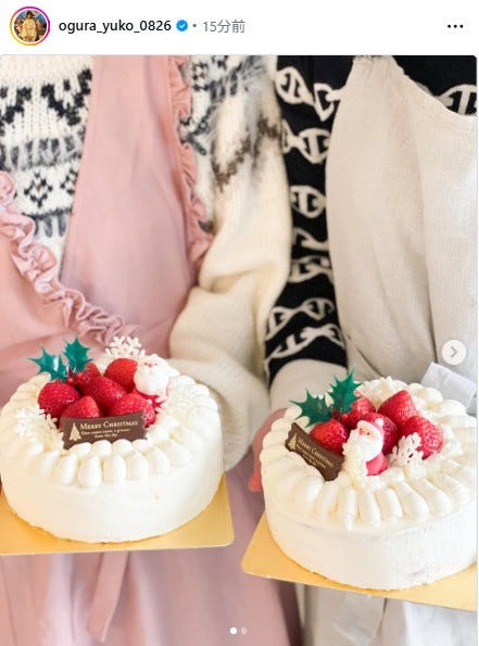 小倉優子Instagramより