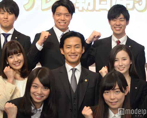 竹野内豊、テレ朝入社式にサプライズ登場 激励の言葉に新入社員感激