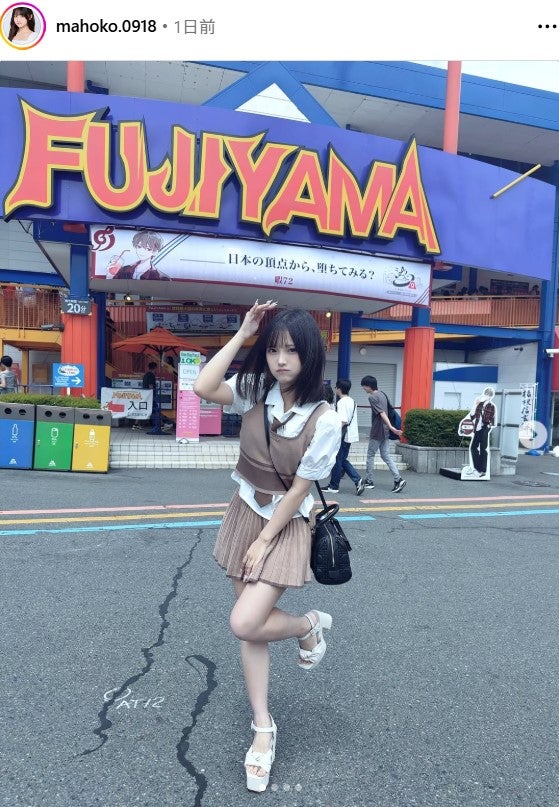 瀬乃真帆子Instagramより