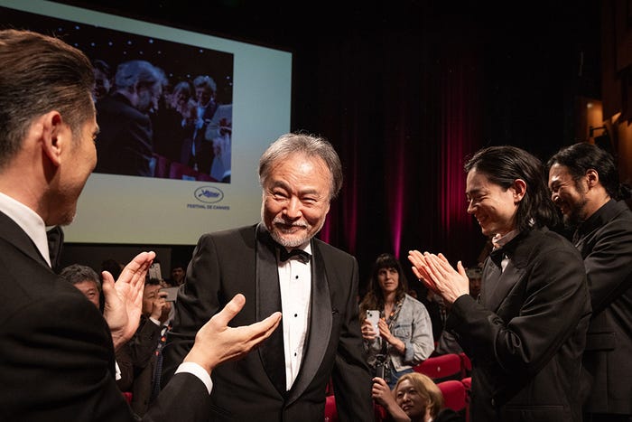 黒澤清監督、菅田将暉、青木崇高(C)Kazuko Wakayama