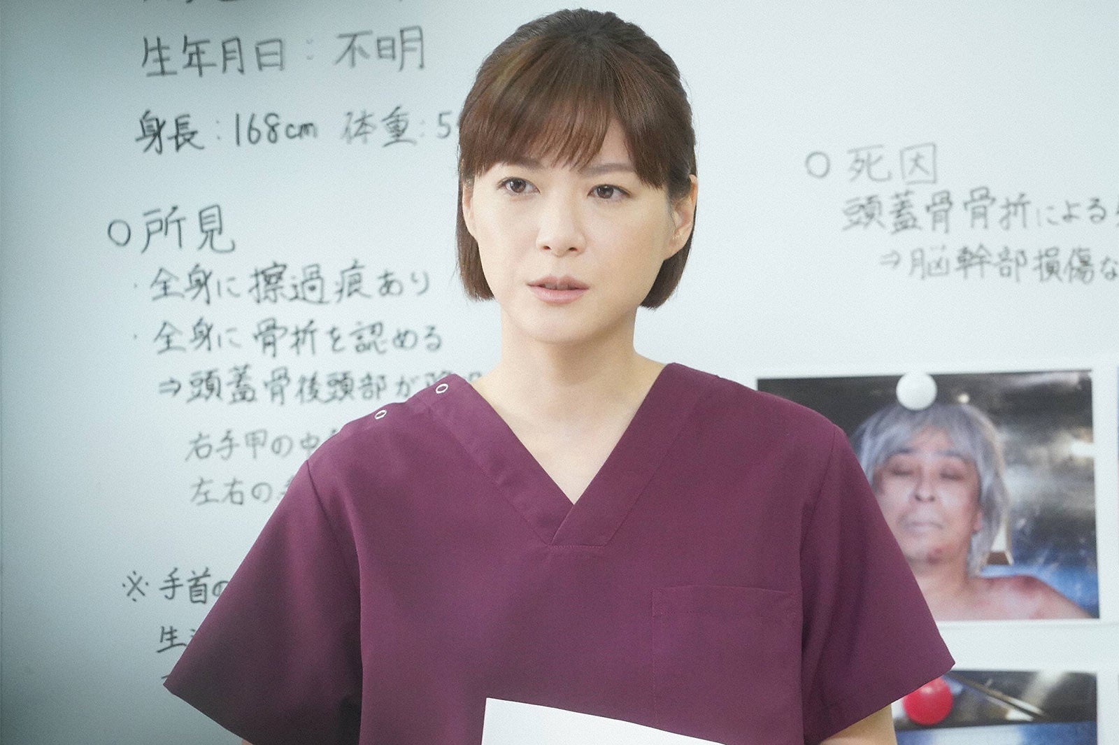 上野樹里「監察医 朝顔」第8話より（C）フジテレビ