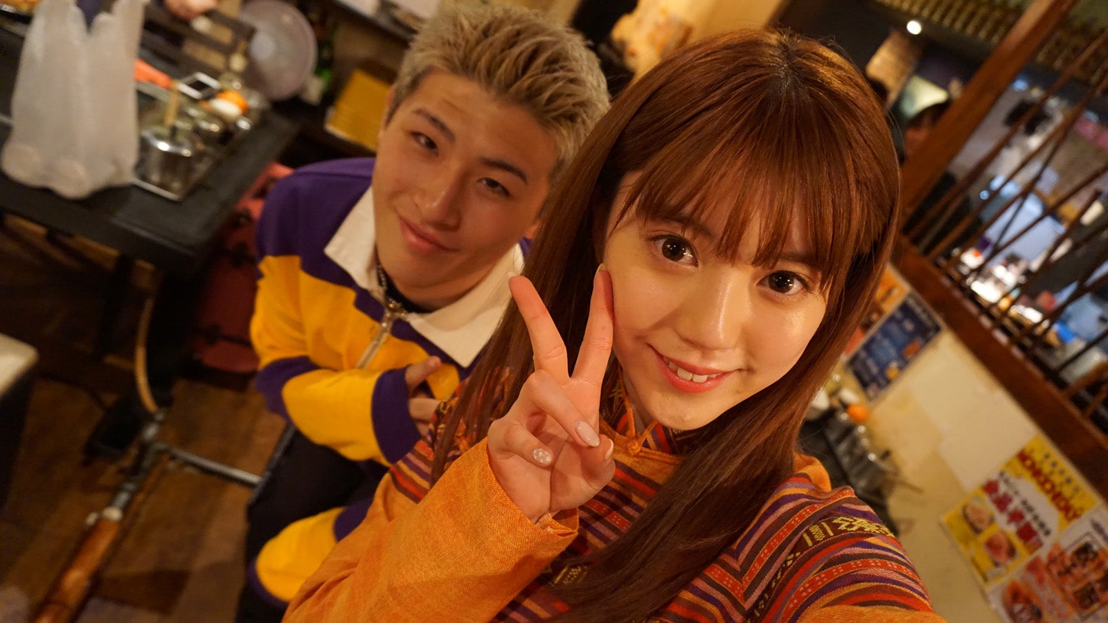 平本蓮、ちゃんえな （C）AbemaTV