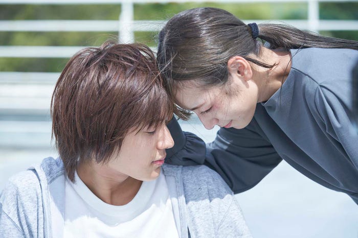 荒木飛羽、北野日奈子「少年のアビス」最終話より(C)峰浪りょう・集英社/「少年のアビス」製作委員会・MBS