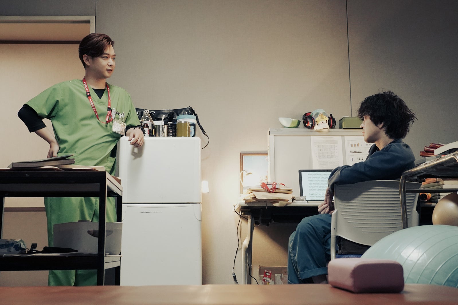 千葉雄大、若葉竜也「アンメット ある脳外科医の日記」第7話より（C）カンテレ