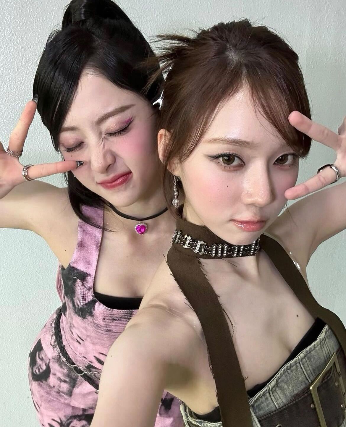 “元SM練習生”LE SSERAFIMユンジン、aespaメンバーと再会ショット 話題の個人アカもタグ付け