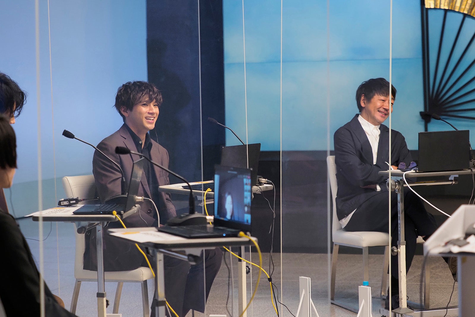 山田裕貴、大森南朋 （C）NHK