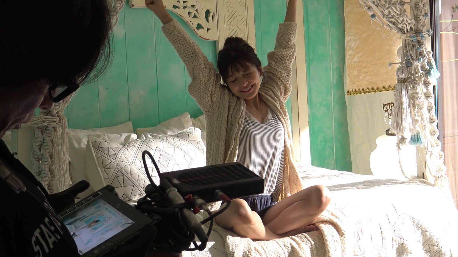 宇野実彩子／メイキング （提供写真）