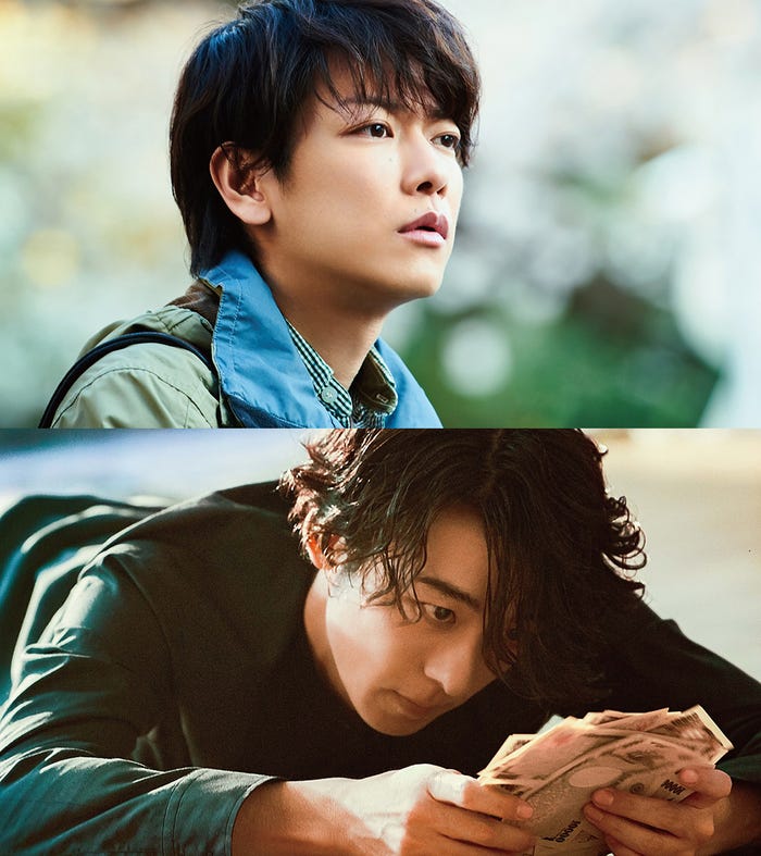 佐藤健、高橋一生(C)2018映画「億男」製作委員会