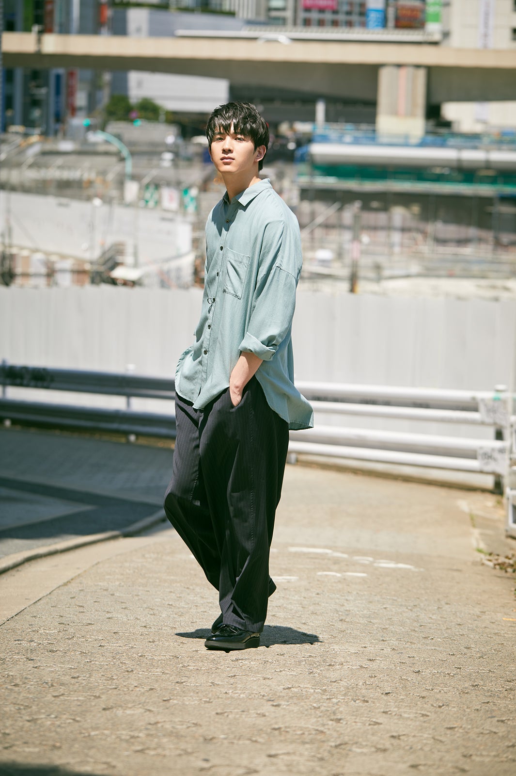 甲斐翔真（撮影：河内彩）